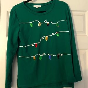 Francesca’s Christmas sweater